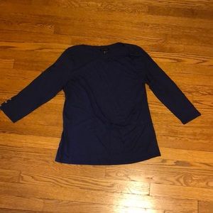 Navy blue shirt